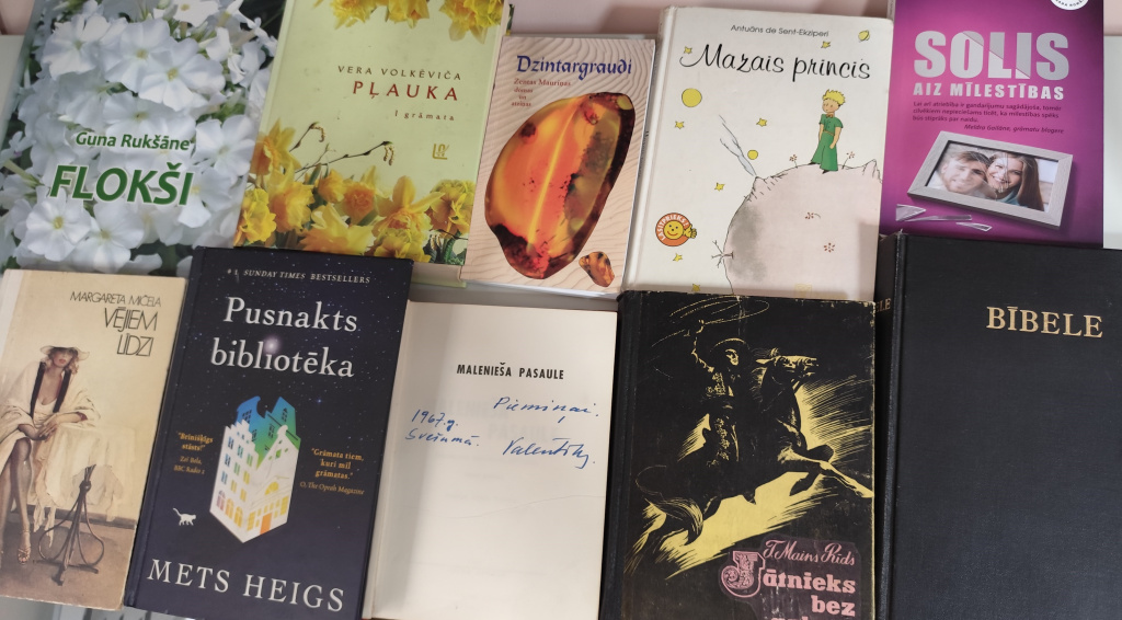 Lasītāju klubiņa ieteiktās grāmatas.