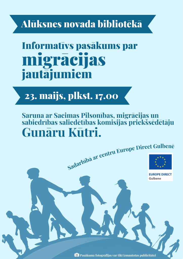 Informatīvs pasākums par migrācijas jautājumiem.