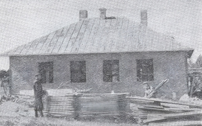 Jaunā maizes ceptuve. Attēls: Padomju Alūksne, 1957. gada 2. jūlijs.