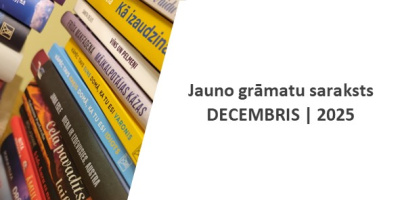 Jauno grāmatu saraksts, 2025. gada decembris