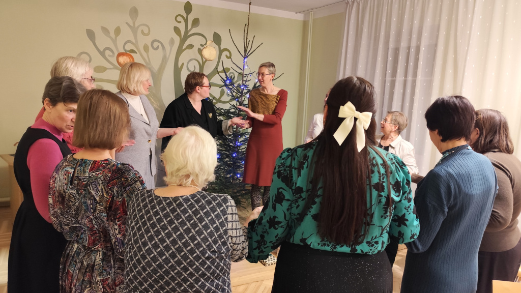 Lasītāju klubiņa Ziemassvētku tikšanās.