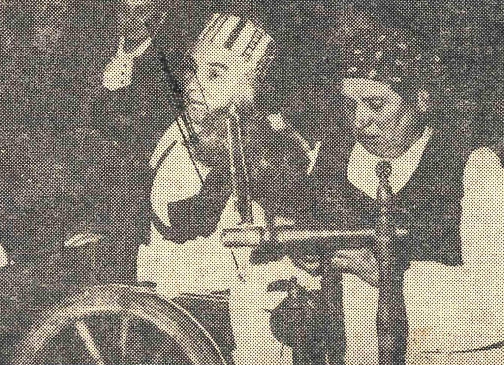 Daiļamatnieku pēcpusdiena “Vakarēšana”. Attēls: Oktobra Karogs, 26.12.1970.