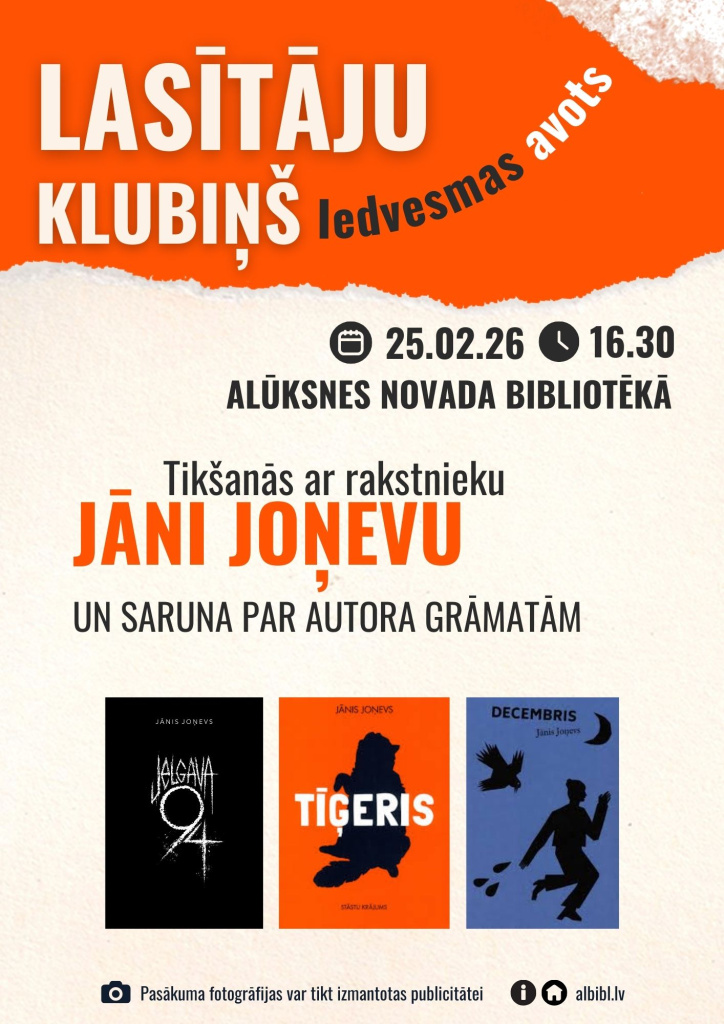 Lasītāju klubiņš, plakāts.