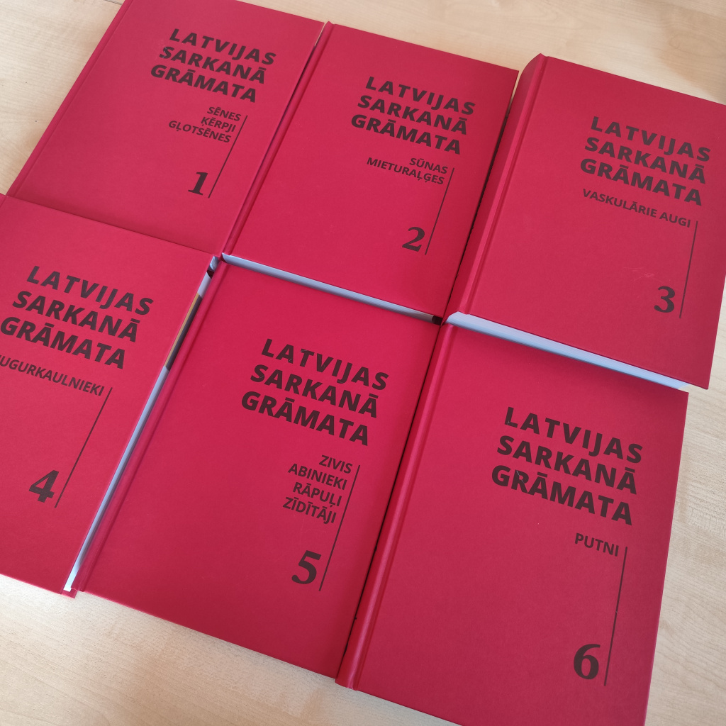 Latvijas Sarkanā grāmata.