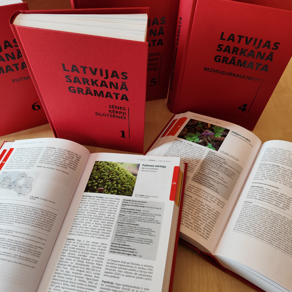 Latvijas Sarkanā grāmata.