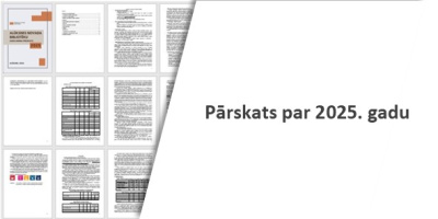 Darba pārskats par 2025. gadu.