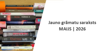 Jaunās grāmatas, 2026. gada maijs