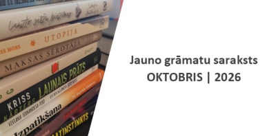 Jauno grāmatu saraksts - oktobris, 2026.